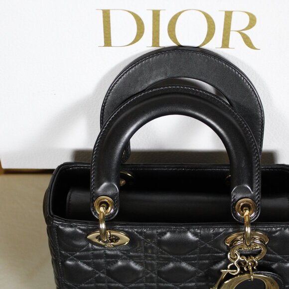 Christian Dior Lambskin Cannage Small my ABC Lady Dior - Picture 8 of 14